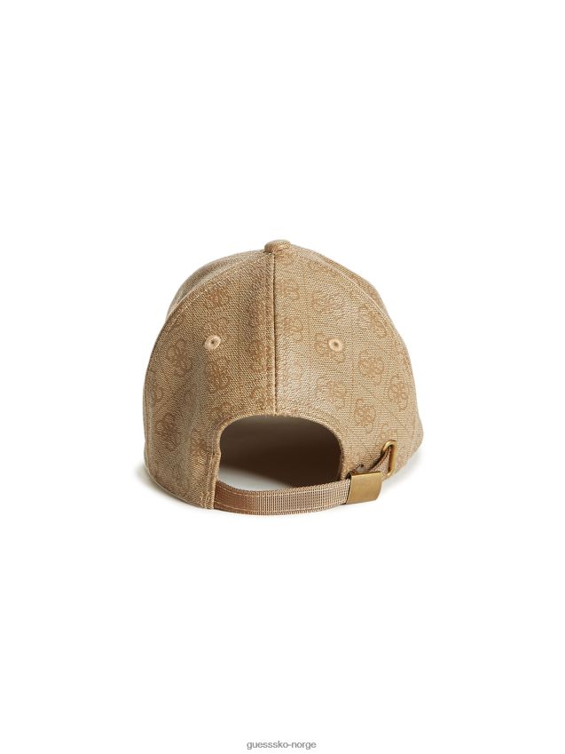 Guess vezzola baseballhatt beige overløp beige overløp unisex F0LJ8011045