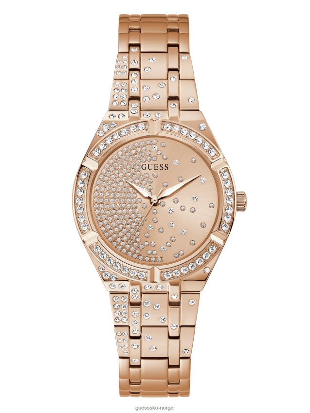 Guess analog klokke i flere rosa gull multi unisex F0LJ8010206