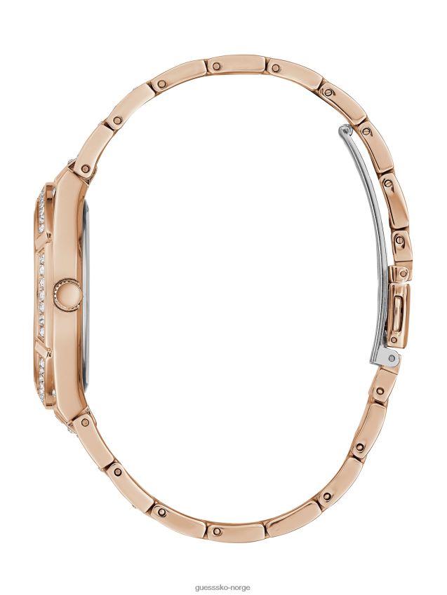 Guess analog klokke i flere rosa gull multi unisex F0LJ8010206