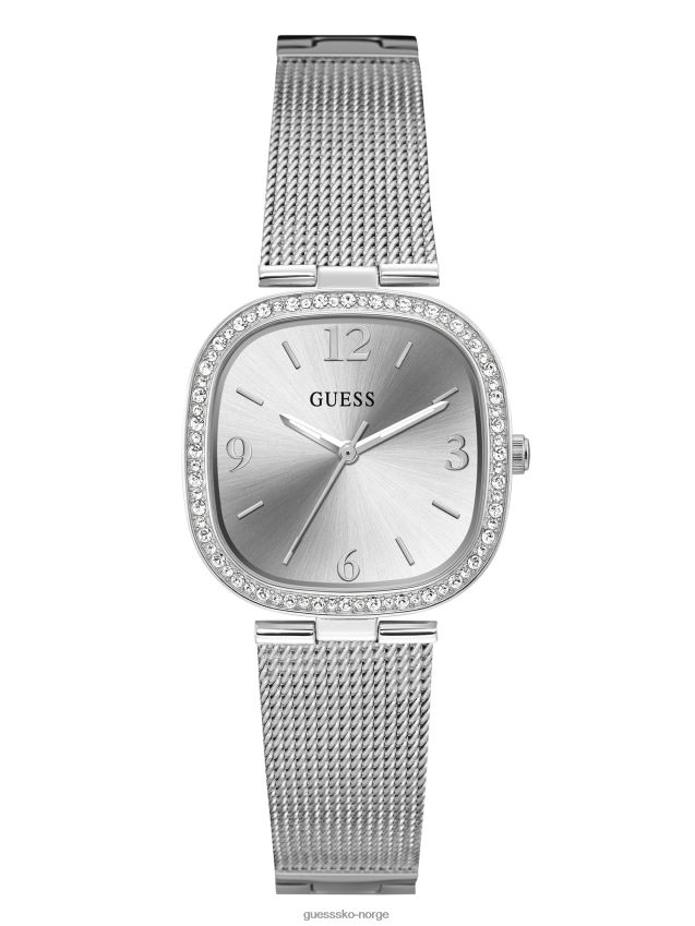 Guess analog klokke i flere sølvtoner multi unisex F0LJ8010115