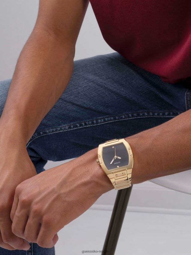 Guess analog klokke i hvit rustfritt stål hvit unisex F0LJ80750