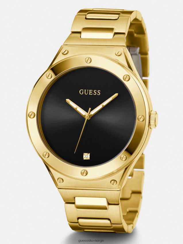Guess analog klokke i rustfritt stål hvit hvit unisex F0LJ801632