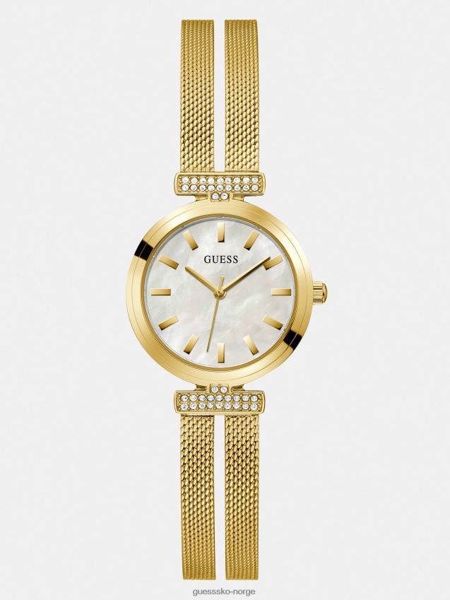 Guess blå krystall analog klokke blå unisex F0LJ804581
