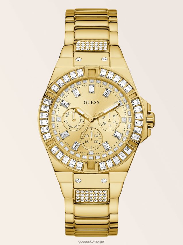 Guess blå krystall multifunksjonsklokke ny trend blå unisex F0LJ804638