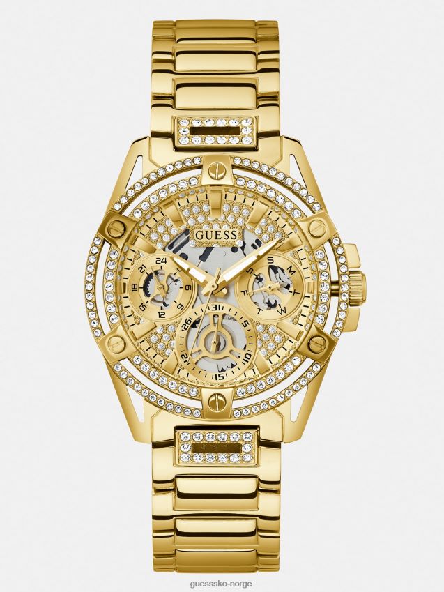 Guess blå multifunksjons krystallklokke blå unisex F0LJ804526