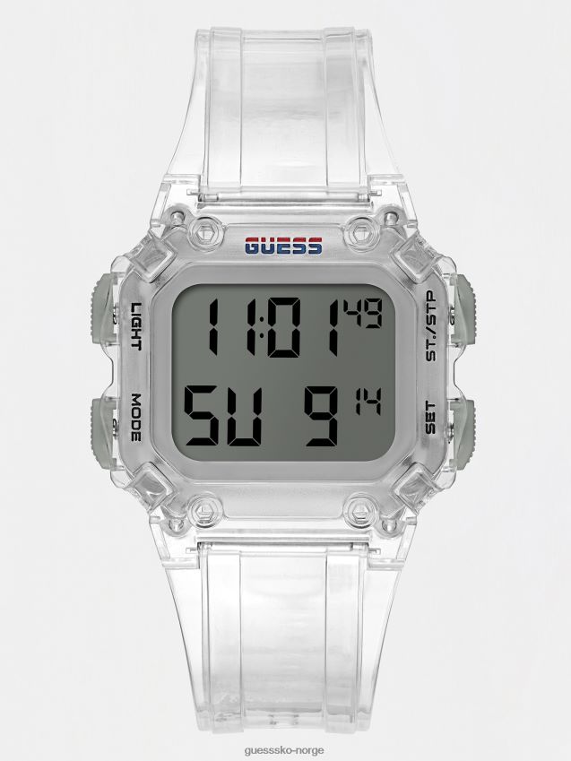 Guess digital klokke svart ny trend svart unisex F0LJ801401