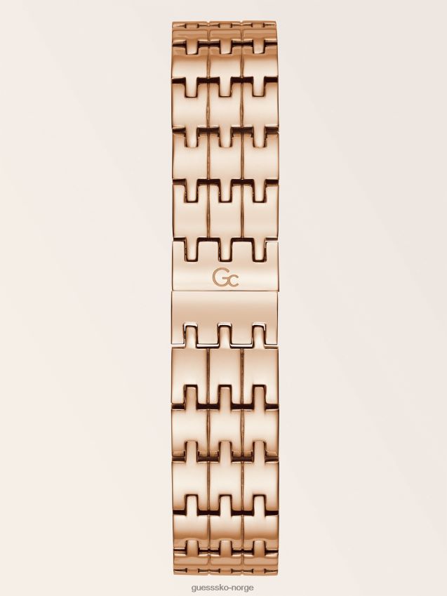 Guess gc crystal analog klokke i rosa gull Rose gull unisex F0LJ804742