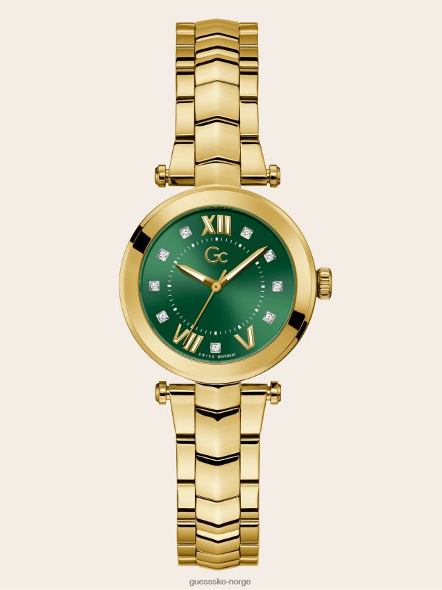 Guess gc quartz analog klokke sølv sølv unisex F0LJ804501