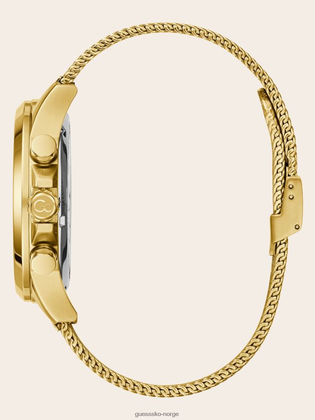 Guess gc quartz kronograf klokke sølv sølv unisex F0LJ801688