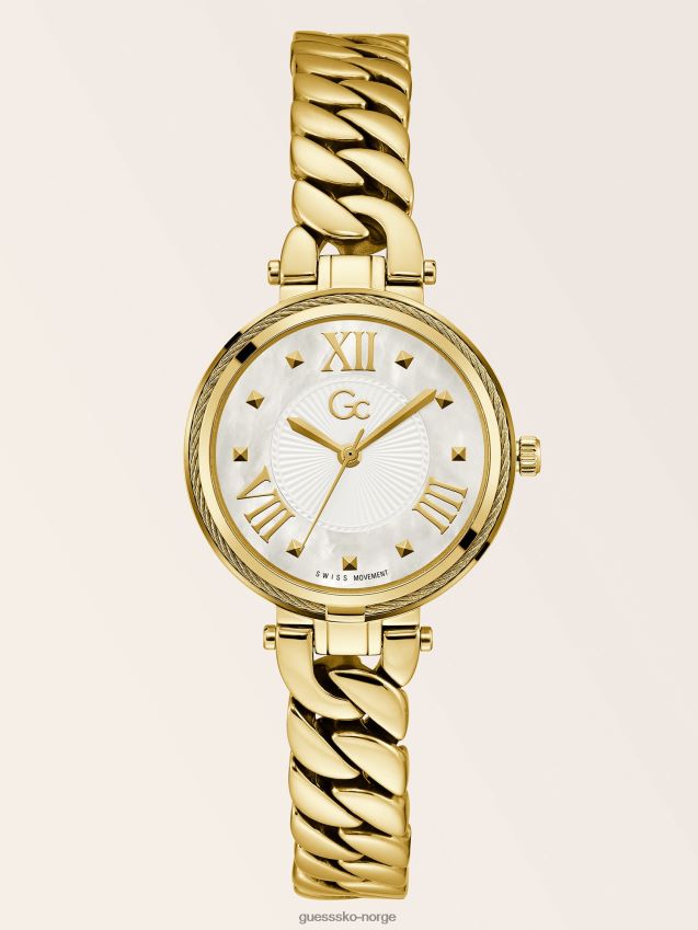 Guess gc stål analog klokke i rosa gull Rose gull unisex F0LJ804099