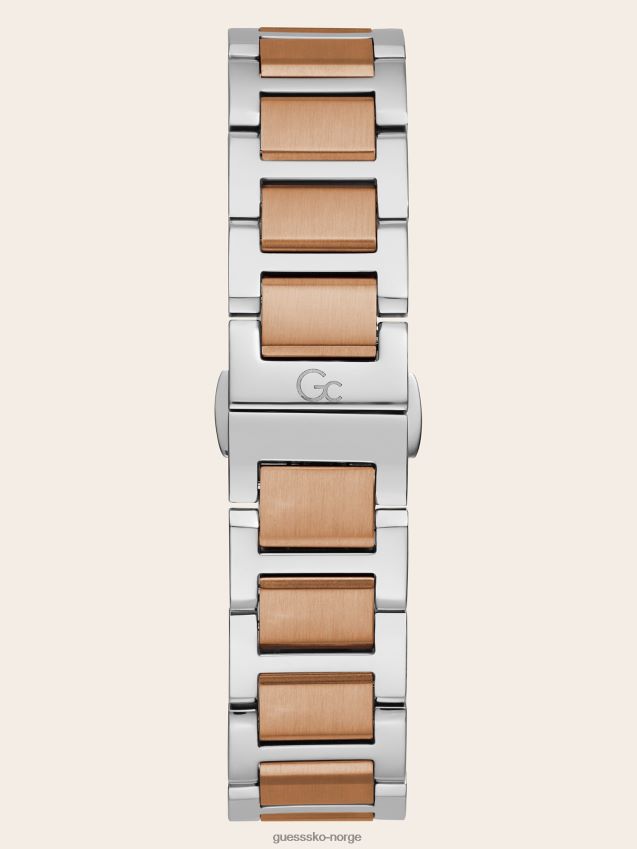 Guess gc stål kronografklokke sølv ny trend sølv unisex F0LJ801694