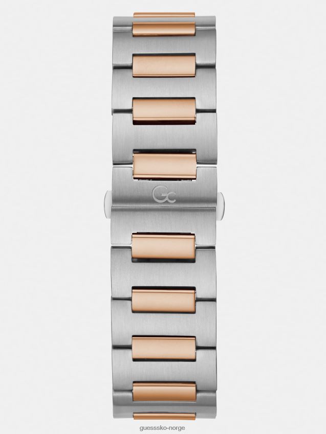 Guess gc stål kronografklokke sølv sølv unisex F0LJ80457