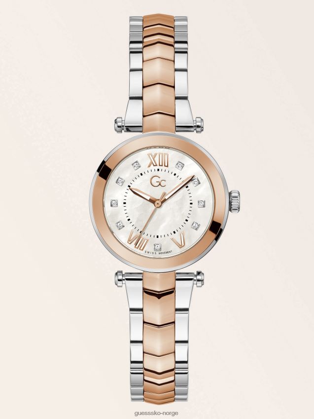 Guess gc steel analog watch rose gold ny trend Rose gull unisex F0LJ804236