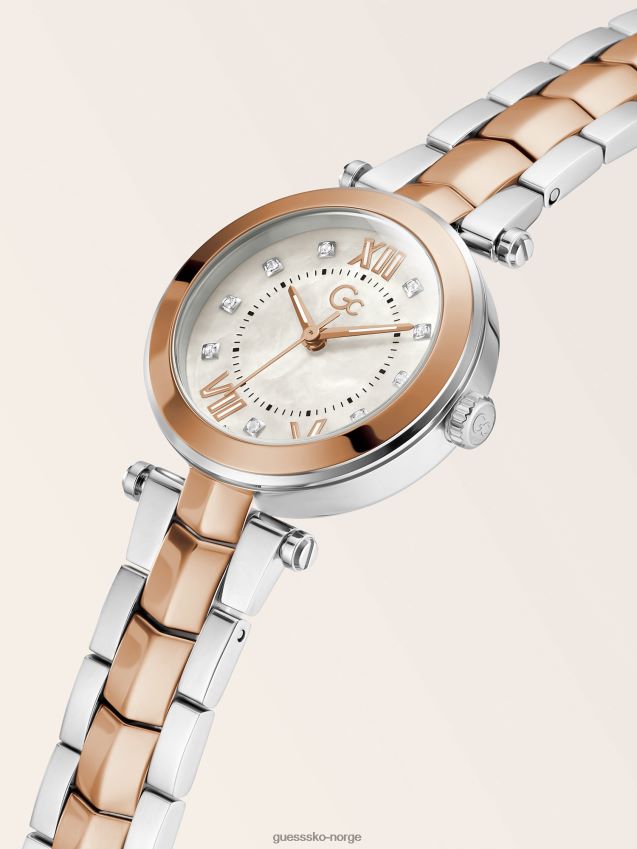 Guess gc steel analog watch rose gold ny trend Rose gull unisex F0LJ804236
