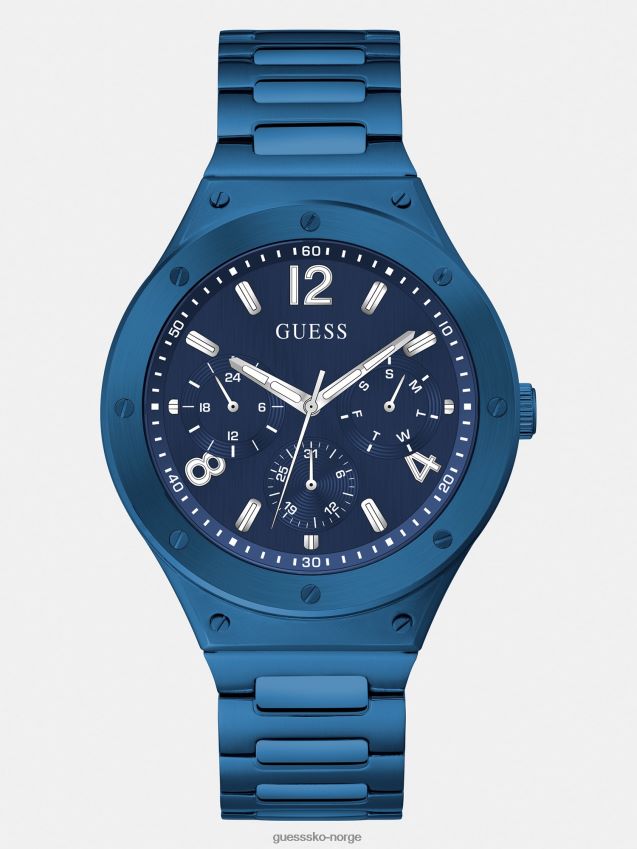 Guess gull multifunksjonsklokke i rustfritt stål gull unisex F0LJ801657