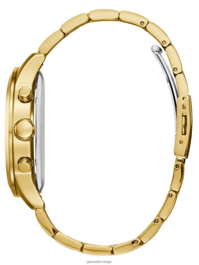 Guess gull-tone klassisk kjole klokke uten farge ingen farge unisex F0LJ8010929