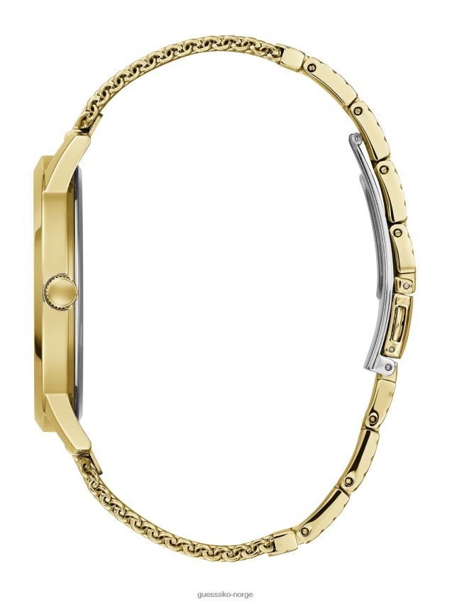 Guess gull-tone mesh analog klokke gull gull unisex F0LJ808728