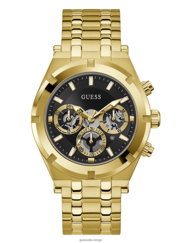 Guess gullfarget multifunksjonsklokke multi multi unisex F0LJ8011006