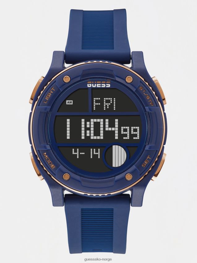 Guess hvit digital klokke hvit unisex F0LJ801153