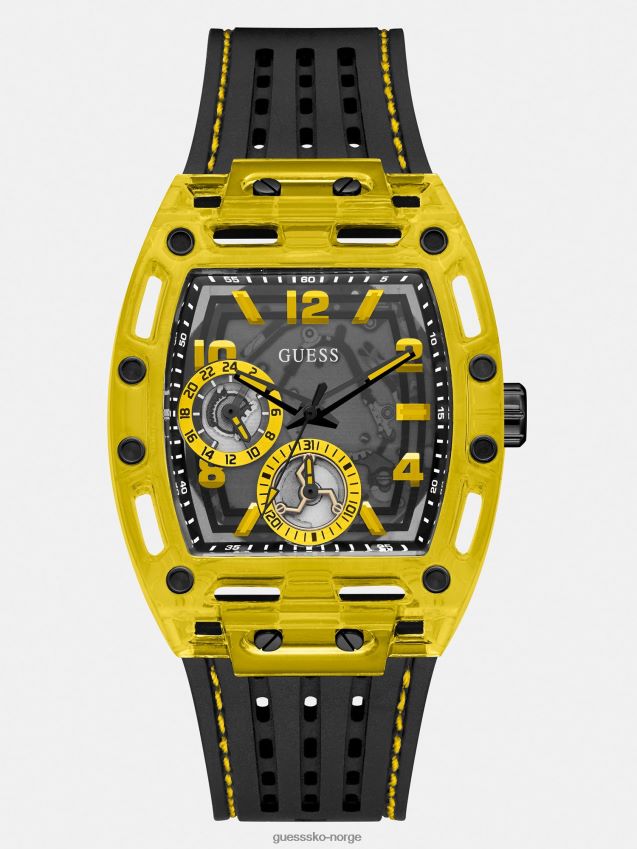 Guess hvit multifunksjonsklokke hvit unisex F0LJ801642