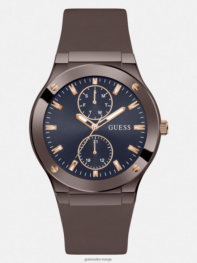 Guess hvit multifunksjonsklokke hvit unisex F0LJ801658