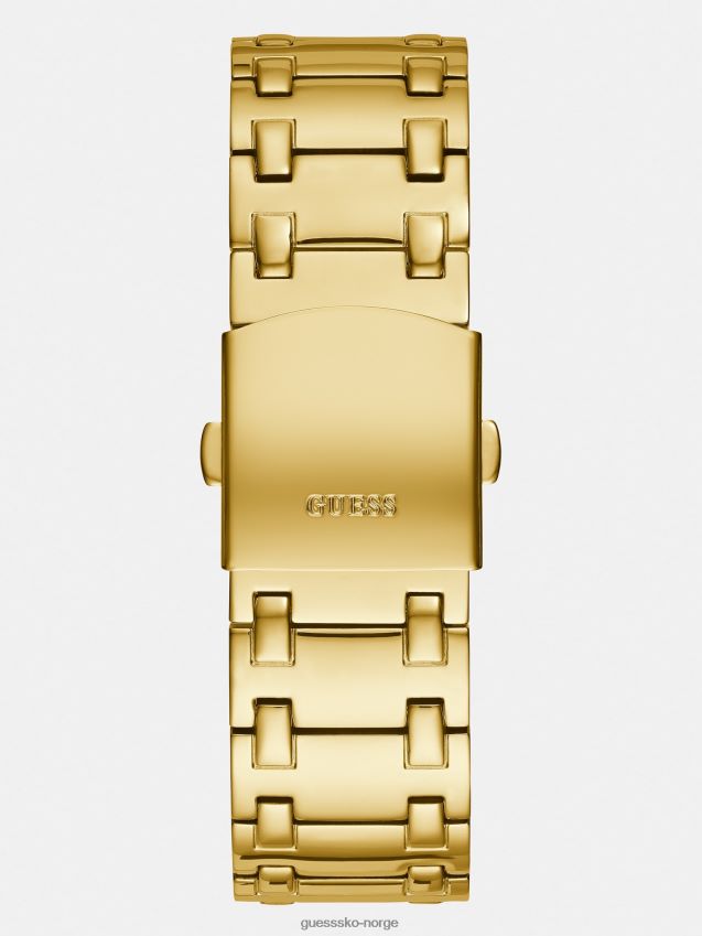 Guess hvit multifunksjonsklokke i rustfritt stål hvit unisex F0LJ801366