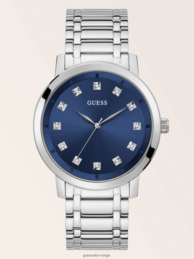Guess krystall analog klokke svart svart unisex F0LJ80311