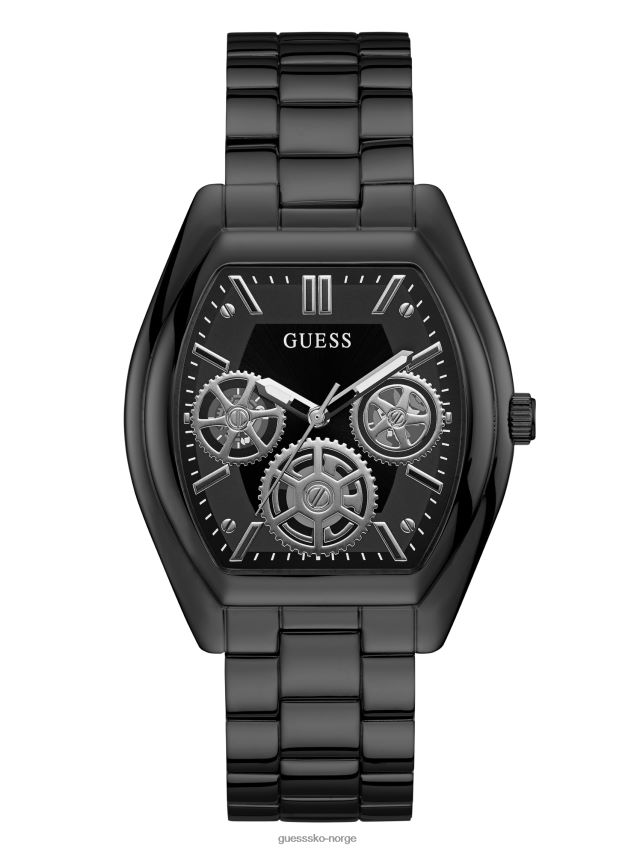 Guess matt svart analog klokke uten farge ingen farge unisex F0LJ808788