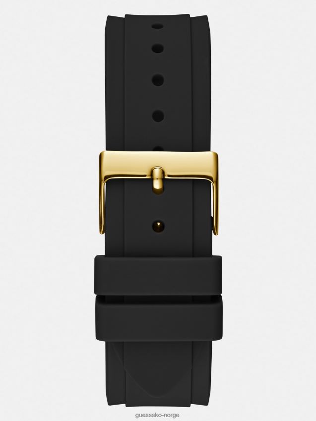 Guess mote sølv krystall analog klokke sølv unisex F0LJ804717