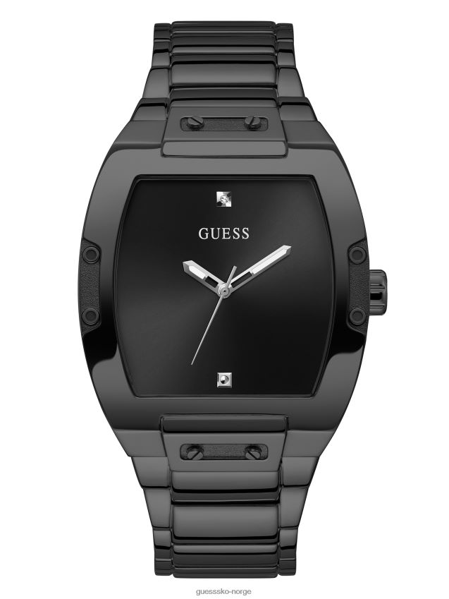 Guess multi black metal barrel analog klokke multi unisex F0LJ8010915