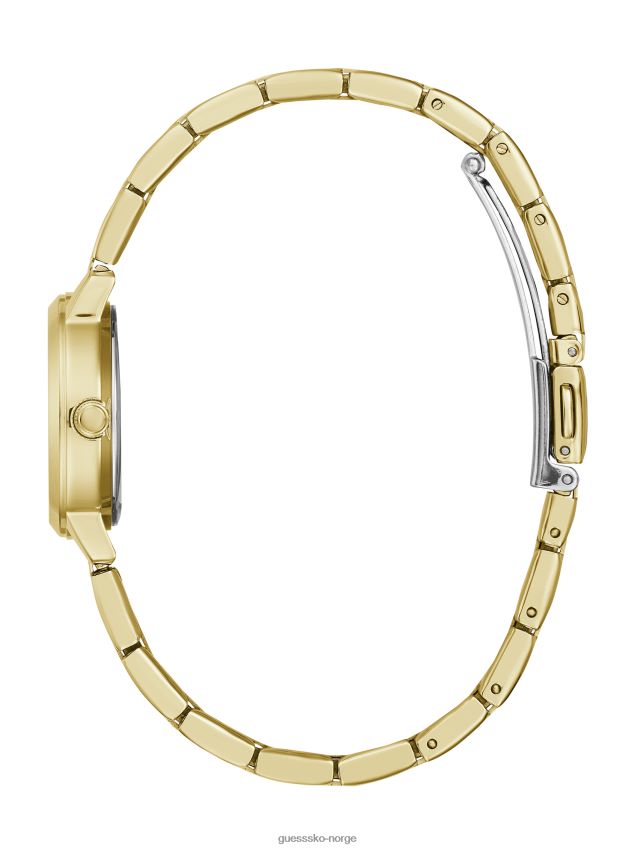 Guess multi gull-tone diamant analog klokke multi unisex F0LJ8010106