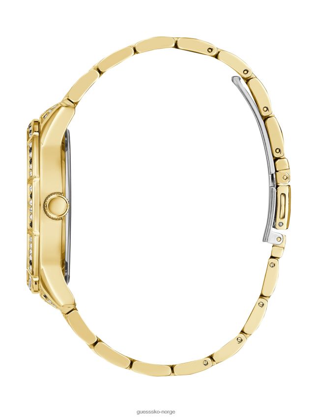 Guess multi-gull-tone multifunksjonsklokke ny trend multi unisex F0LJ8010094