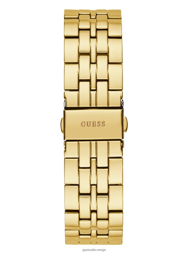 Guess multi-gull-tone multifunksjonsklokke ny trend multi unisex F0LJ8010094