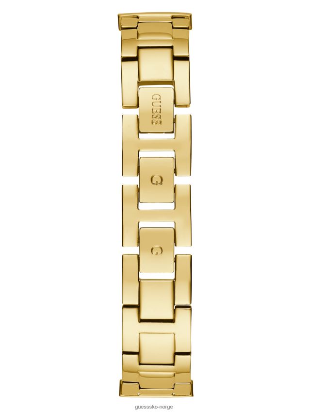 Guess multi gull-tone og rhinestone analog klokke multi unisex F0LJ8010103