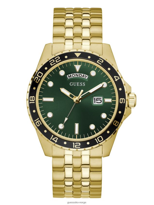 Guess multi gulltone og grønn sportsklokke multi unisex F0LJ8011005