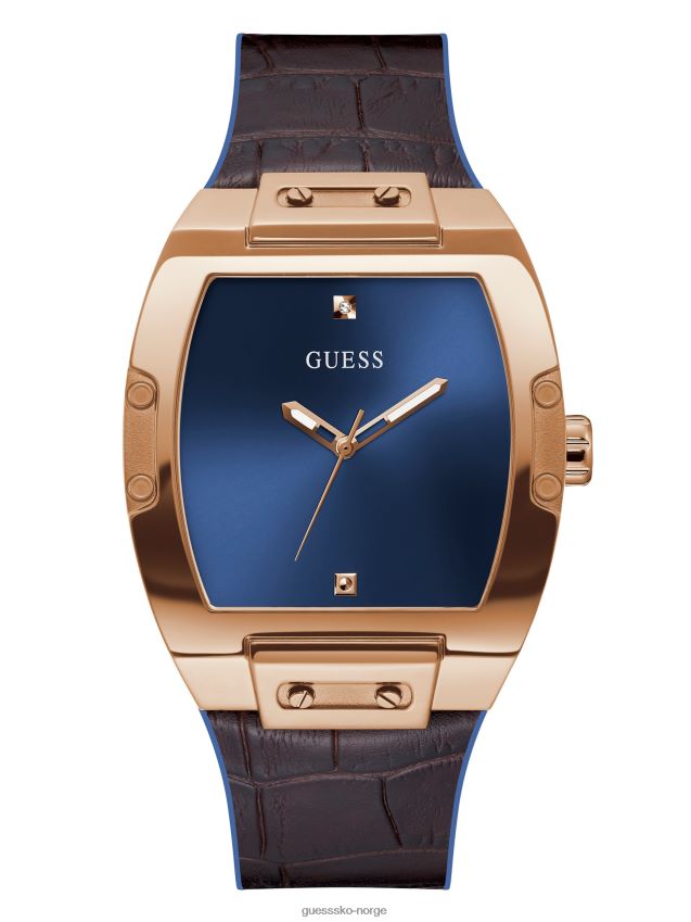 Guess multi rose gull-tone og marine tønne analog klokke multi unisex F0LJ8010996