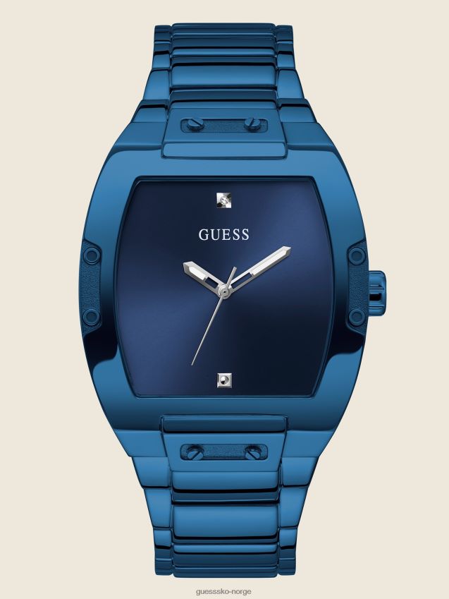 Guess multiblå og diamant analog klokke multi unisex F0LJ8010927