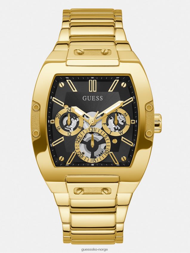 Guess multifunksjon stålklokke svart ny trend svart unisex F0LJ80576