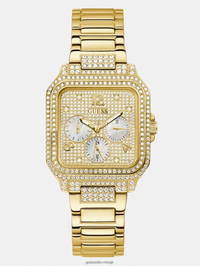 Guess multifunksjons krystallklokke blå blå unisex F0LJ804409