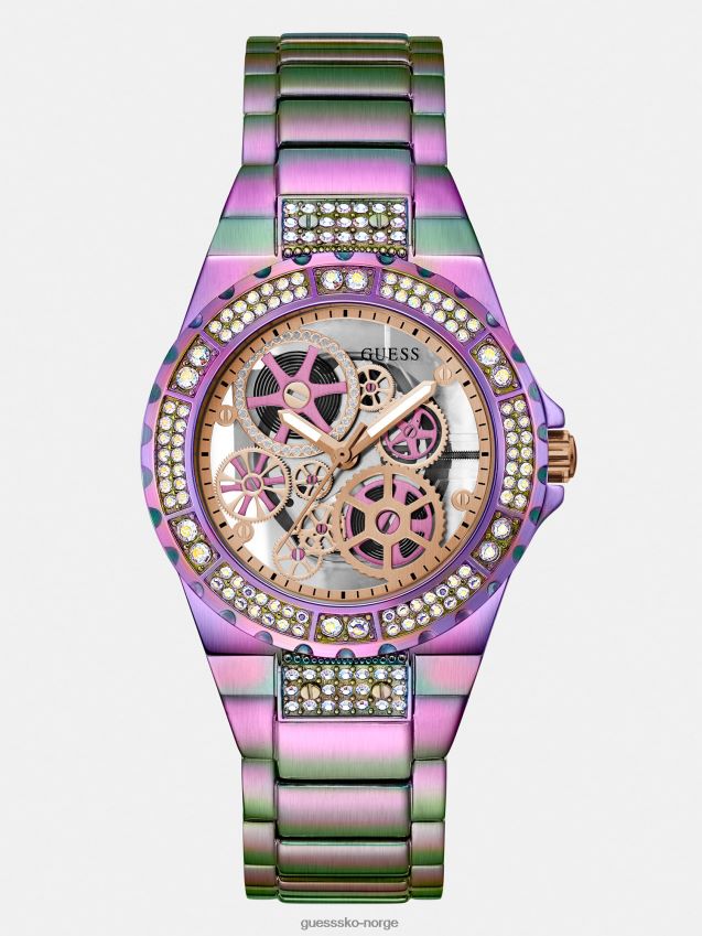 Guess multifunksjonsklokke i rosa gull Rose gull unisex F0LJ804712