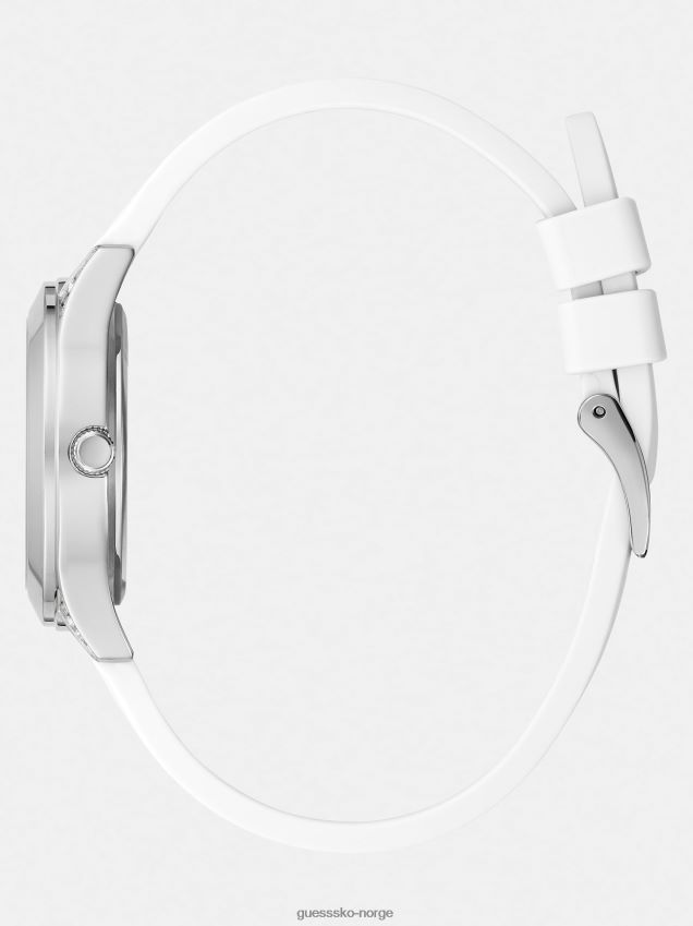 Guess perle analog klokke sølv sølv unisex F0LJ804160