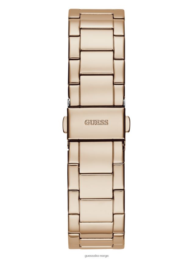 Guess roségull-tone og rhinestone multifunksjonsklokke multi multi unisex F0LJ8010183