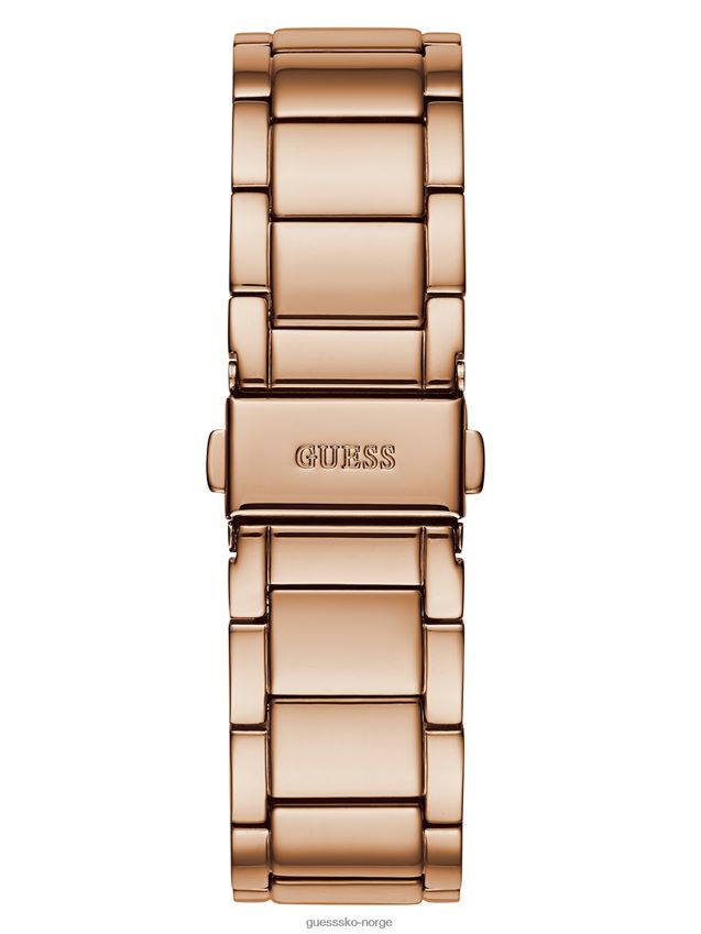Guess roségull-tone og rhinestone multifunksjonsklokke multi multi unisex F0LJ807618