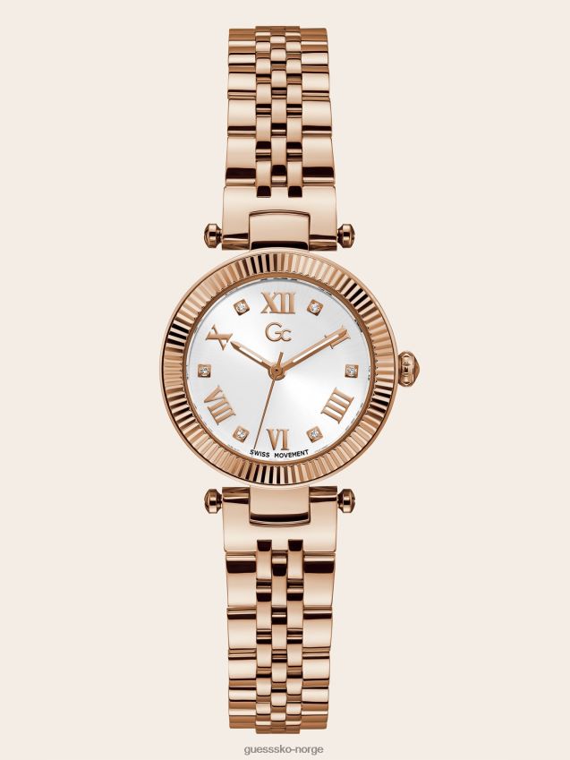 Guess rosa gull gc quartz analog klokke Rose gull unisex F0LJ804751