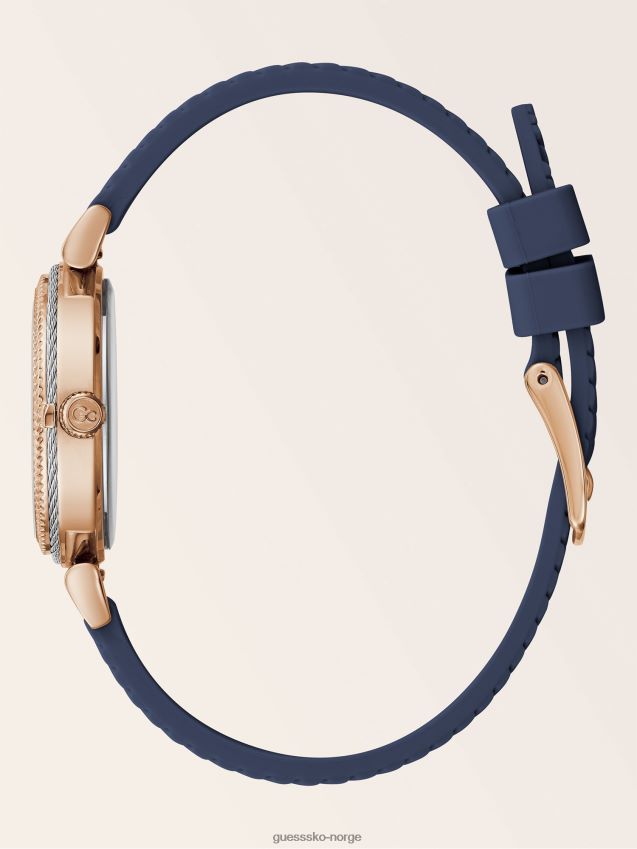 Guess rosa gull gc silikon analog klokke Rose gull unisex F0LJ804241