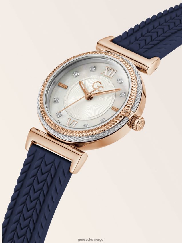 Guess rosa gull gc silikon analog klokke Rose gull unisex F0LJ804241