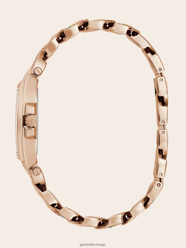 Guess rosa gull gc stål analog klokke Rose gull unisex F0LJ804381