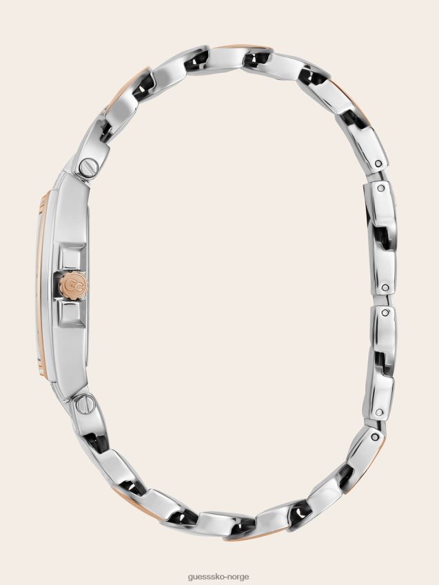 Guess rosa gull gc stål analog klokke Rose gull unisex F0LJ804532