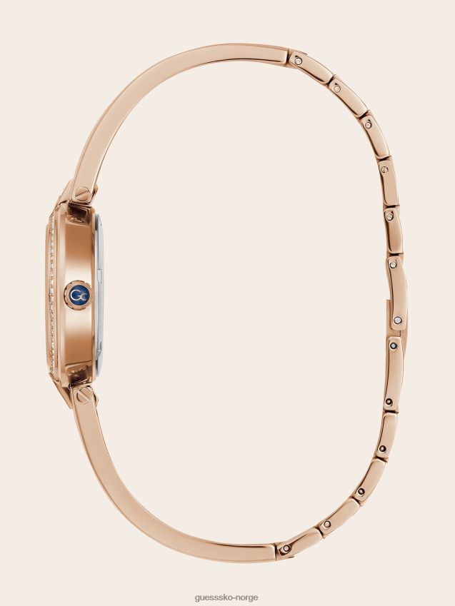Guess rosa gull gc stål analog klokke motetrend Rose gull unisex F0LJ804745