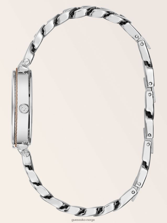 Guess rosa gull gc stål analog klokke ny trend Rose gull unisex F0LJ804163